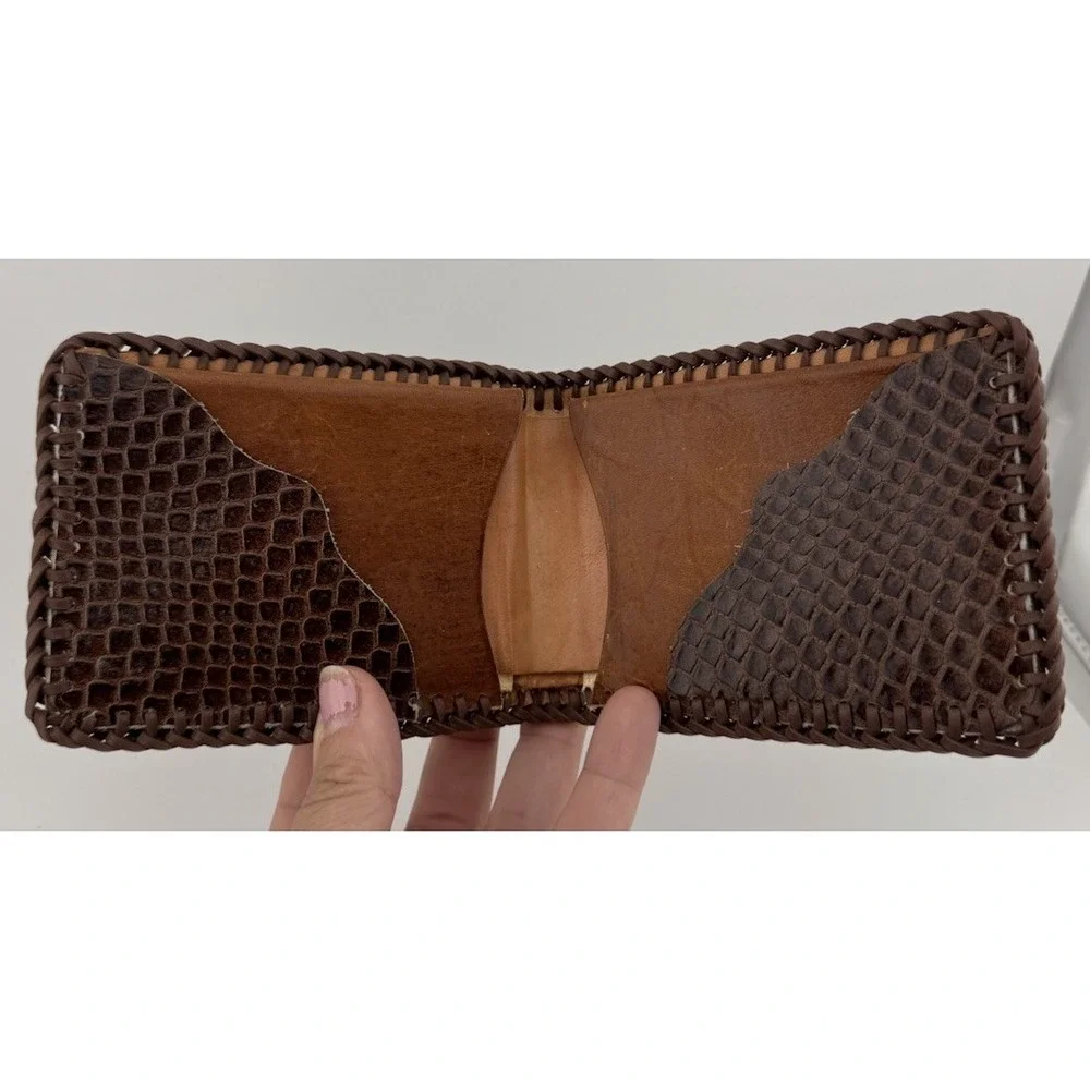 Custom Leather Wallet‎ - Unmarked - Excellent Condition
